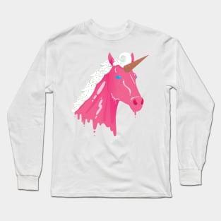 Ice Cream Unicorn Long Sleeve T-Shirt